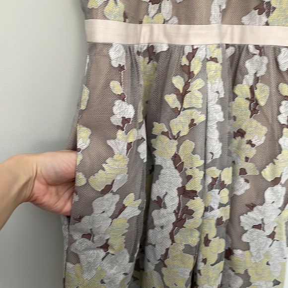 BcbgMaxazria Cailyn Silver Dove Floral Lace - Picture 5 of 5